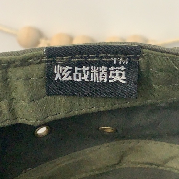 United States Air Force Embroidered Army Green Adjustable 100% Cotton Cap Hat - Picture 9 of 16